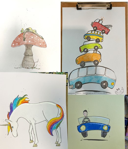 Tekeningen voor kinderen