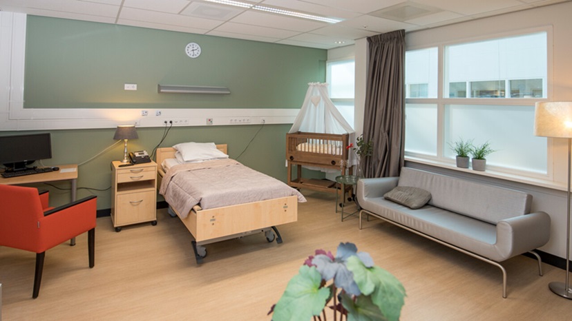 Foto van een geboortesuite in Gelre