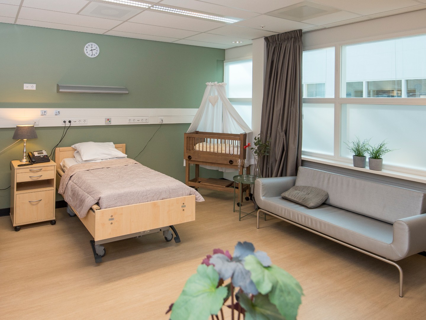Geboortesuite op afdeling Verloskunde