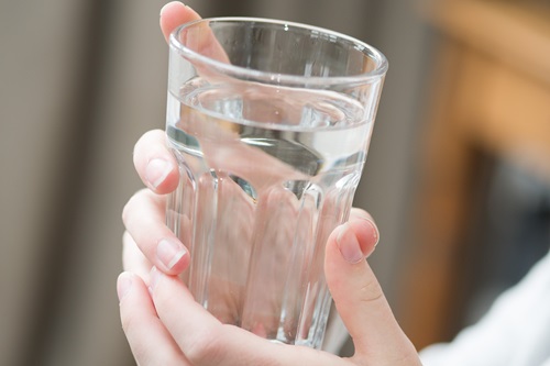 Glas water