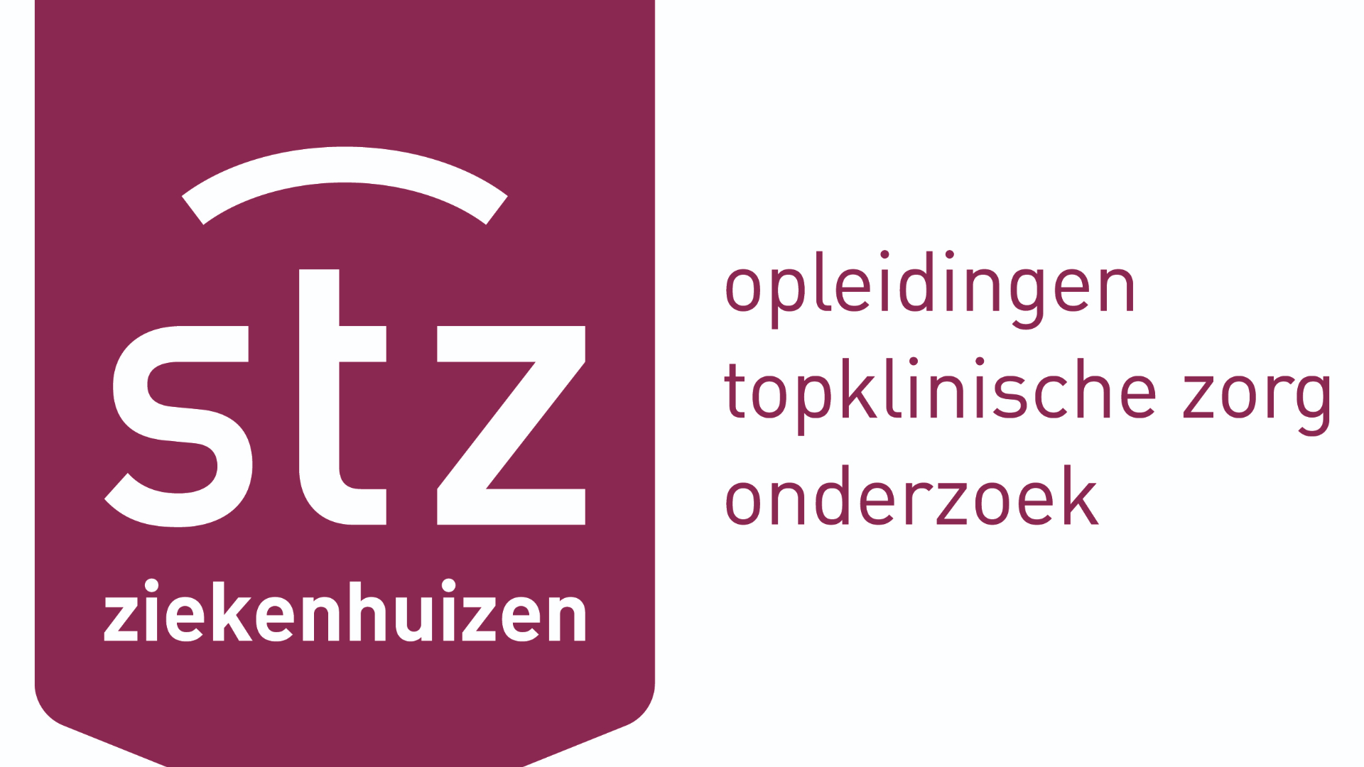 STZ logo met tekst