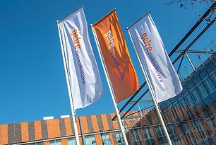Gelre vlaggen bij ziekenhuis in Zutphen